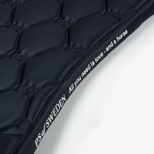 2023 PS Of Sweden Signature Dressage Saddle Pad 1110-040 - Black